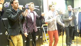 the overtones white christmas cork bt live