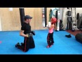 Tiah Ayton 6 Training With Her Trainers