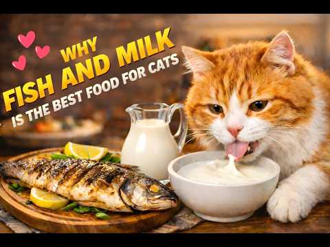 Why Cats Love Fish & Milk    The Truth 🐟🥛💖