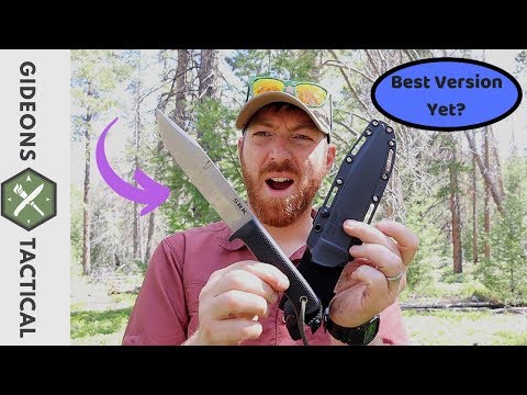 THIS THING IS A MONSTER! Cold Steel SRK 3V
