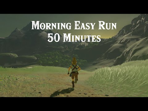 Rito to Hateno - Morning Easy Run - BotW Treadmill Run Along