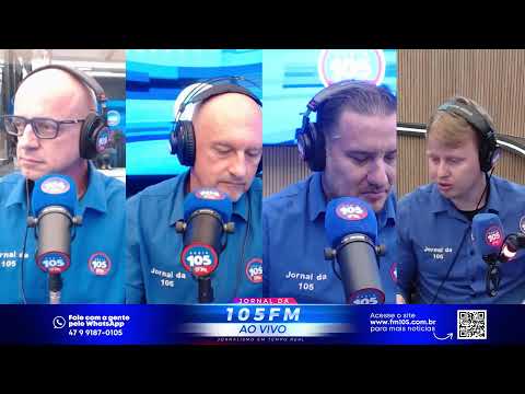 Jornal da 105! 10-02-2026! Rádio 105 FM!