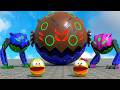 Pacman Ms Pacman Friend VS Dengerous Robots Amazing Solutions Against Monsters See End