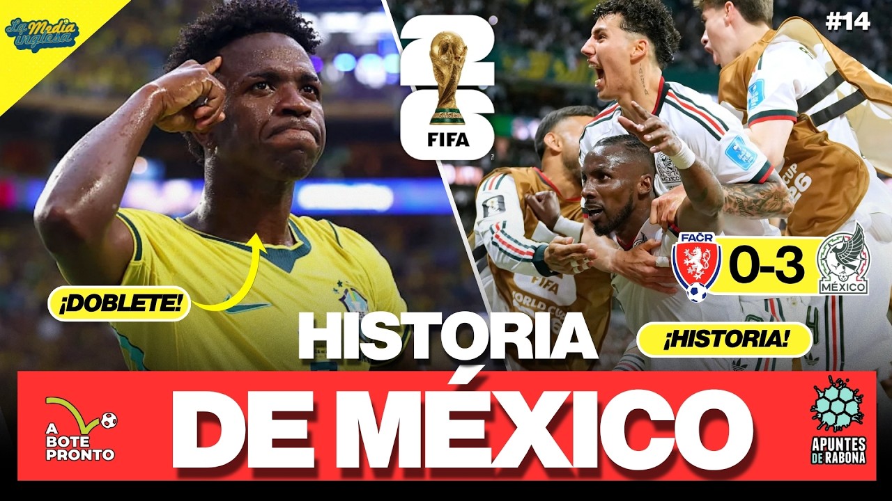 VINICIUS SE EXHIBE Y MÉXICO HACE HISTORIA | RABONA INGLESA #14 CON @ApuntesdeRabona