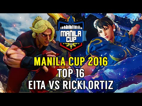 Street Fighter V Tournament: Manila Cup 2016 Top 16 - HM Eita (Ken) v EG Ricki Ortiz (Chun-Li)