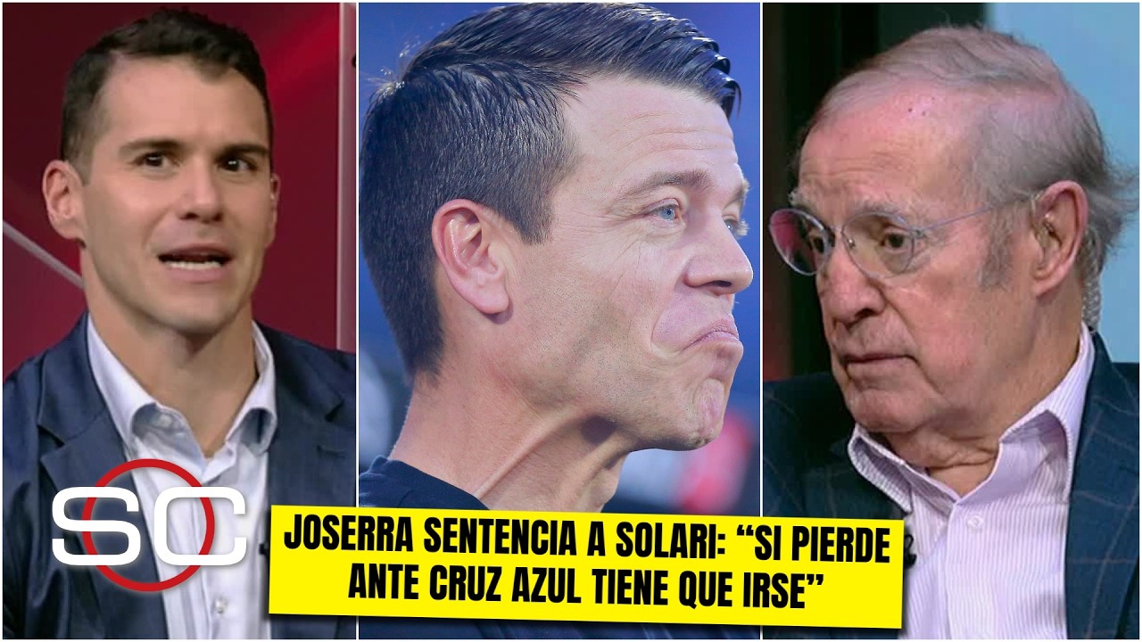 PUMAS tiene que CORRER a SOLARI, es un FRACASO después de lo que hizo EFRAÍN: Joserra | SportsCenter