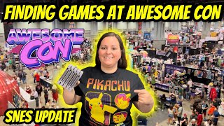 DC AWESOME CON Had the Super Nintendo (SNES) Games - Set Update 383/721!