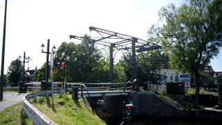 preview picture of video 'Kerkbrug, Ophaalbrug/ Drawbridge Voorburg'