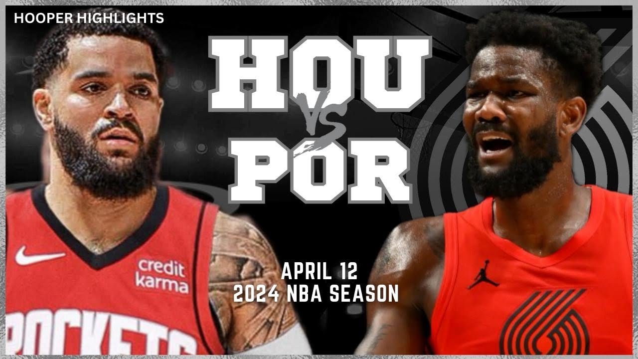 13.04.2024 | Portland Trail Blazers 107-116 Houston Rockets