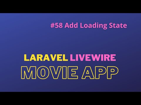 Laravel Livewire Tutorial Create Movie Website Make Your Movie App