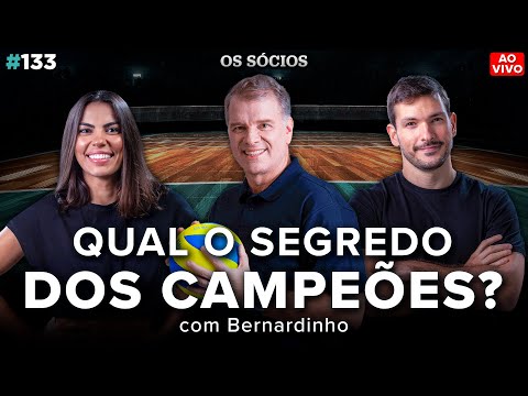 BERNARDINHO: QUAL É O SEGREDO DOS CAMPEÕES? (com Bernardinho) | Os Sócios Podcast 133