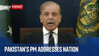 Download Lagu Pakistan's PM addresses nation after India missile attacks | Watch in full Thumbnail