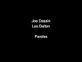 Joe Dassin Les Dalton Paroles