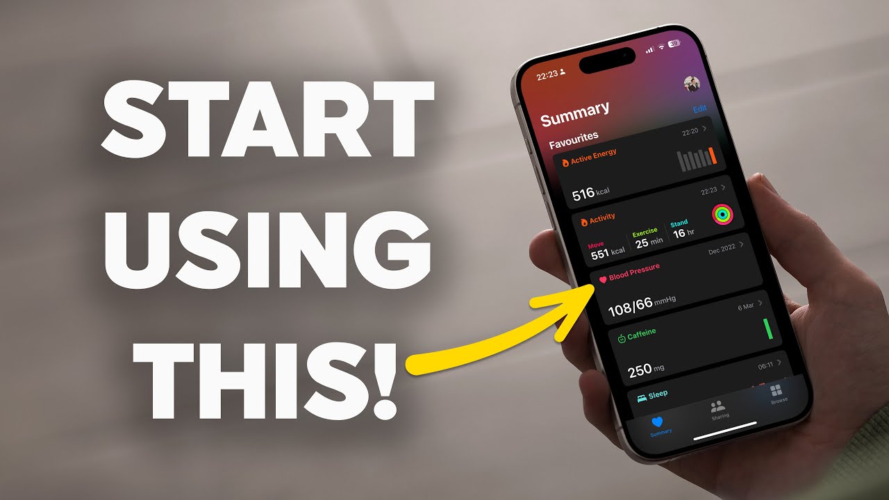 The Health App is AMAZING when you know how to use it! (Full iPhone Tutorial)