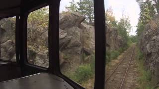 preview picture of video 'Smalspåret- narrow-gauge railway between Hultsfred and Västervik'