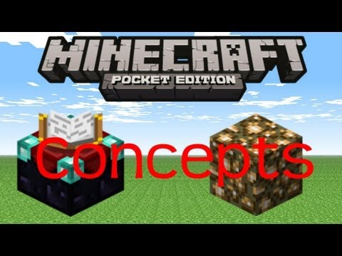 Minecraft Pocket Edition - Enchantment Table, Glowstone Ore, Brewing Table & More! - Concepts