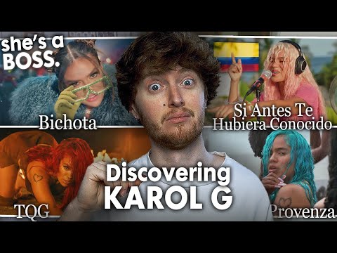 DISCOVERING KAROL G! (Bichota, TQC, Si Antes Te Hubiera Conocido, Provenza | Reaction)