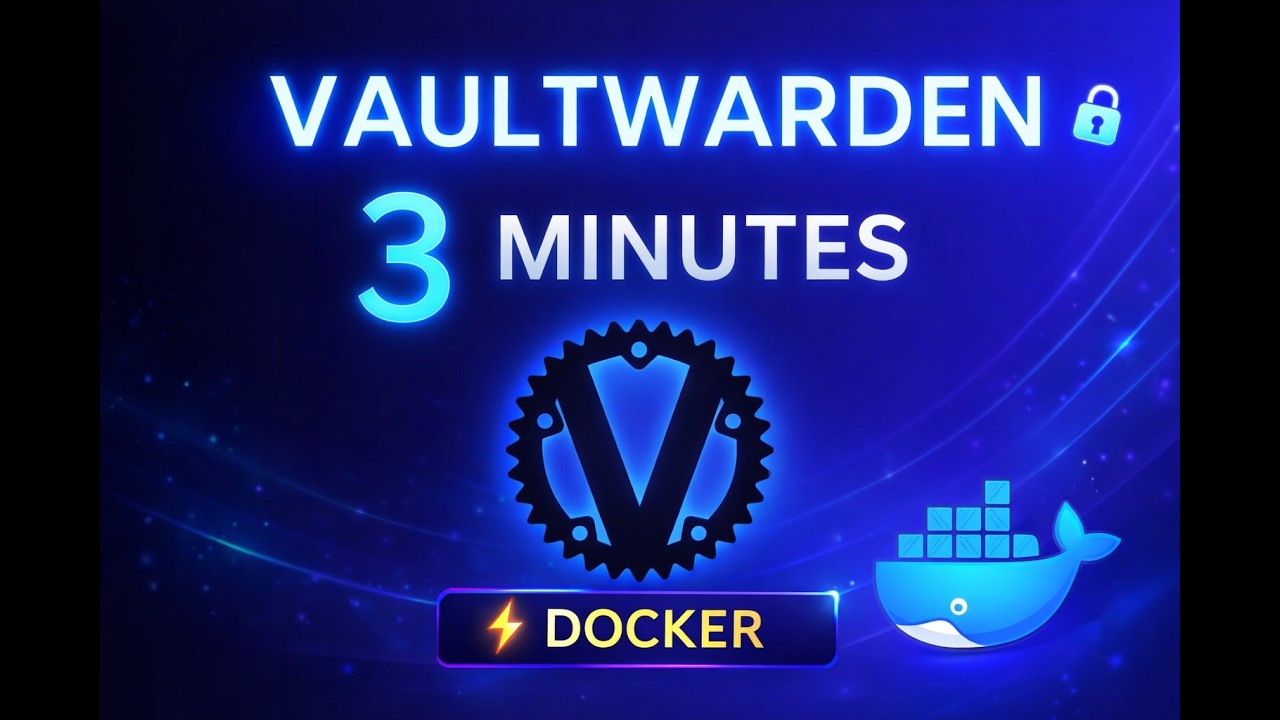 Self Host Vaultwarden in 3 Minutes Docker Setup