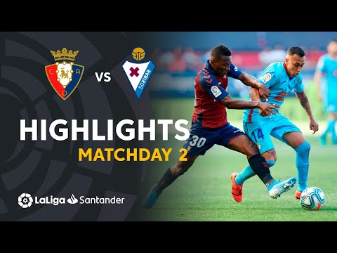 Highlights CA Osasuna vs SD Eibar (0-0)