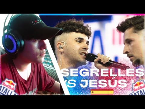 SEGRE ARRAZA A JESUS CON MULTISILABICAS😋😁SEGRELLES vs JESUS LC - Octavos | Red Bull Batalla España