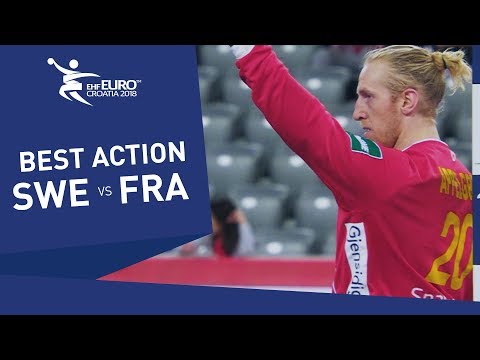 A stops A! Appelgren makes a marvelous save against Abalo  | Men's EHF EURO 2018