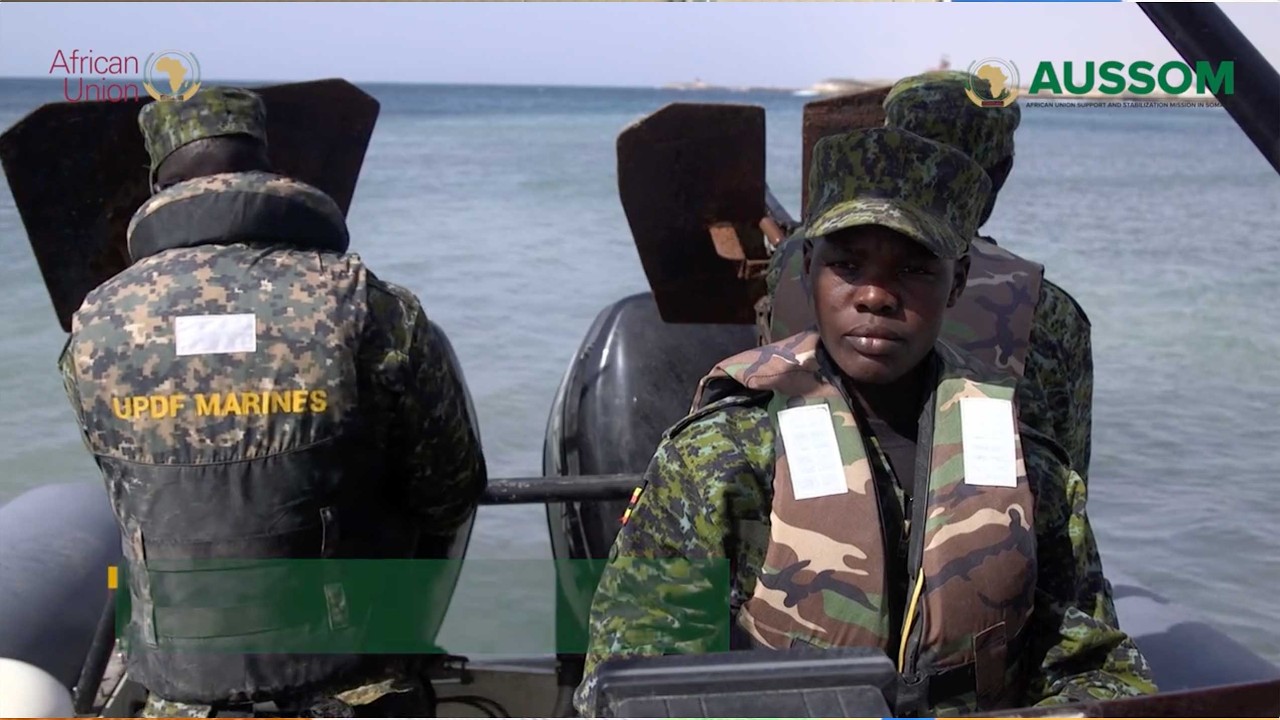 #WomenInAUSSOM | Pte. Asaba Beatrice, Coxswain - AUSSOM Sector 1 Marine Unit
