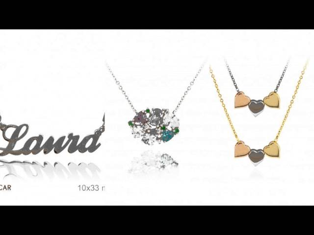 Vídeo relacionado con MI JOYA PERSONALIZADA - Pendientes PLATA DE LEY personalizado con nombre