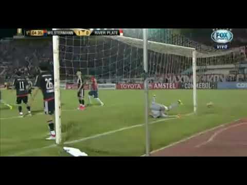 GOLAÇO EDWARD ZENTENO JORGE WILSTERMANN 1 X 0 RIVER PLATE - QUARTAS DE FINAL DA LIBERTADORES