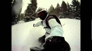 preview picture of video 'EPIC vail pow with go-pro 960'