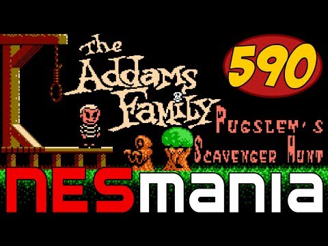 590/714 The Addams Family: Pugsley's Scavenger Hunt - NESMania