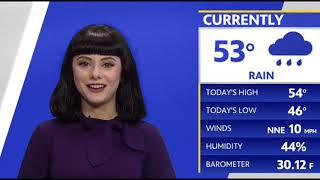 Weather Girl Inessa Lee Caught Singing on Air