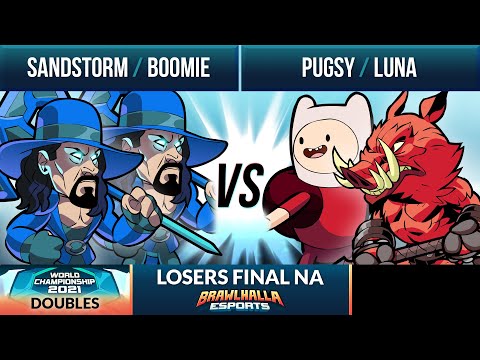 Sandstorm & Boomie vs Pugsy & Luna - Losers Final - BCX Doubles 2021 - NA 2v2
