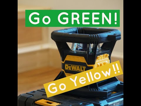 Dewalt Grüner Rotationslaser