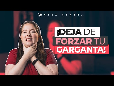 CANTA SIN FORZAR LA GARGANTA CON ESTOS EJERCICIOS | CANTA SIN DOLOR | YEKA COACH