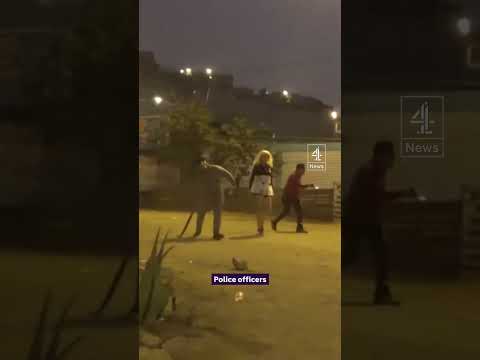 Officers go undercover in Halloween costumes before drugs raid