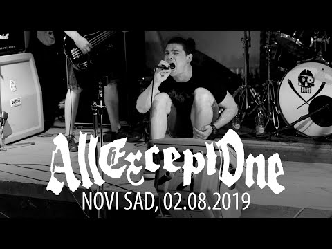 ALL EXCEPT ONE - Live in Novi Sad / Serbia, 02.08.2019