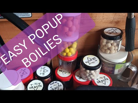 A GUIDE TO MAKING BOILIES 2 | POPUPS | CARP FISHING