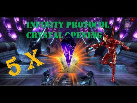 Infinity Protocol Crystal opening / Marvel Contest of Champions