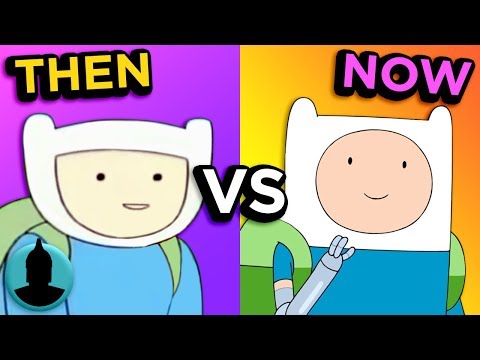 Then Vs. Now - Adventure Time - The Evolution of Adventure Time (Tooned Up S4 E30)