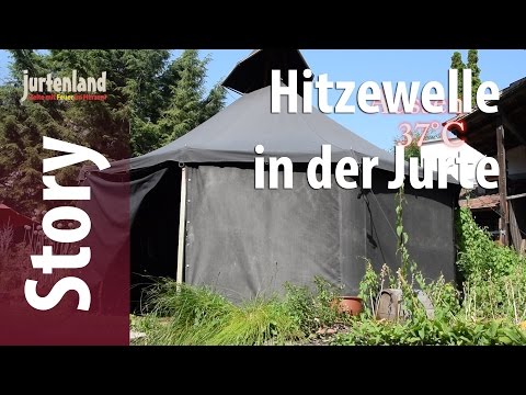 Wie heiß wird es in einer schwarzen Jurte? - Jurtenland