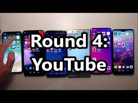 Battery Test! Oppo Find X vs XZ2 Premium vs iPhone X vs Galaxy S9+ vs OnePlus 6 vs Huawei P20 Pro