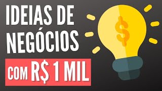 Ideias de Negócios Lucrativos Para Montar Com Mil Reais