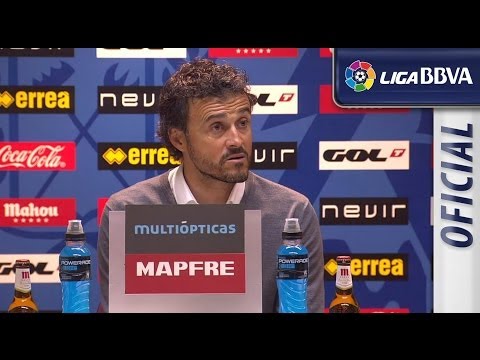 Rueda de Prensa de Luis Enrique tras el Rayo Vallecano (3-0) Celta de Vigo - HD