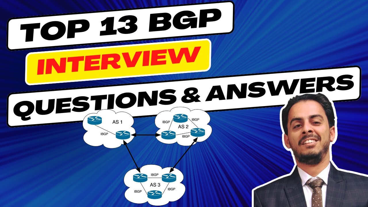 BGP Interview Questions and Answers - BGP Scenario Based Questions