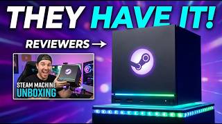 Steam Machine Review Units are here (and here's proof)