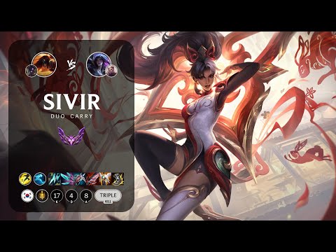 Sivir ADC vs Kai'Sa - KR Master Patch 13.14