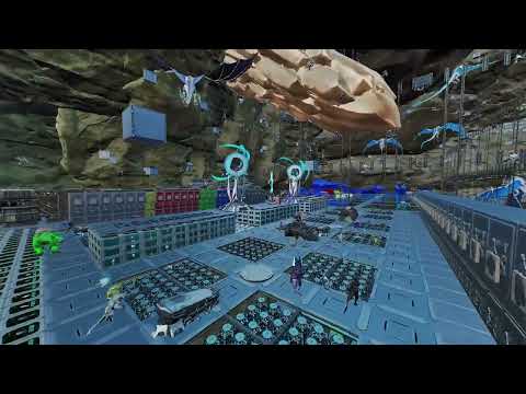 FLAME BOB | Extinction Sky Light Base Tour | ARK ASA SMALL TRIBES