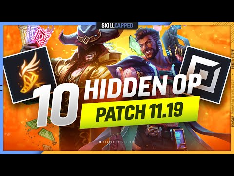 The 10 Most HIDDEN OP Champs in Patch 11.19 to CLIMB With! - League of Legends