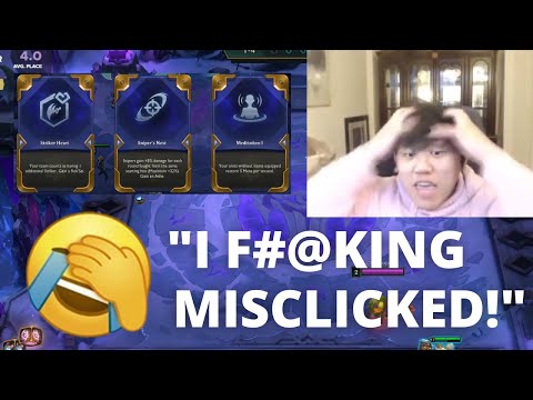 K3Soju funny MISCLICK while ranting | Teamfight Tactics Clips