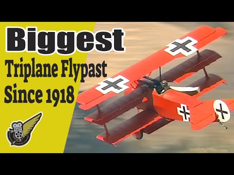 The Red Baron's Colourful Cohort Of Fokker Triplanes